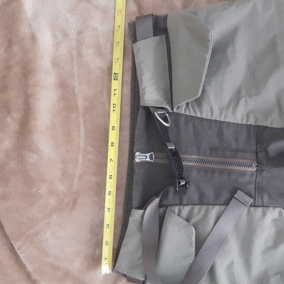 HAMCUS Men's Cargo Pants - Olive and Brown - Picture 15 of 16